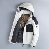  Áo khoác 3 lớp lót bông mũ liền GWCP301 