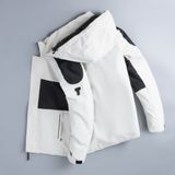  Áo khoác 3 lớp lót bông mũ liền GWCP301 