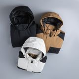  Áo khoác 3 lớp lót bông mũ liền GWCP301 