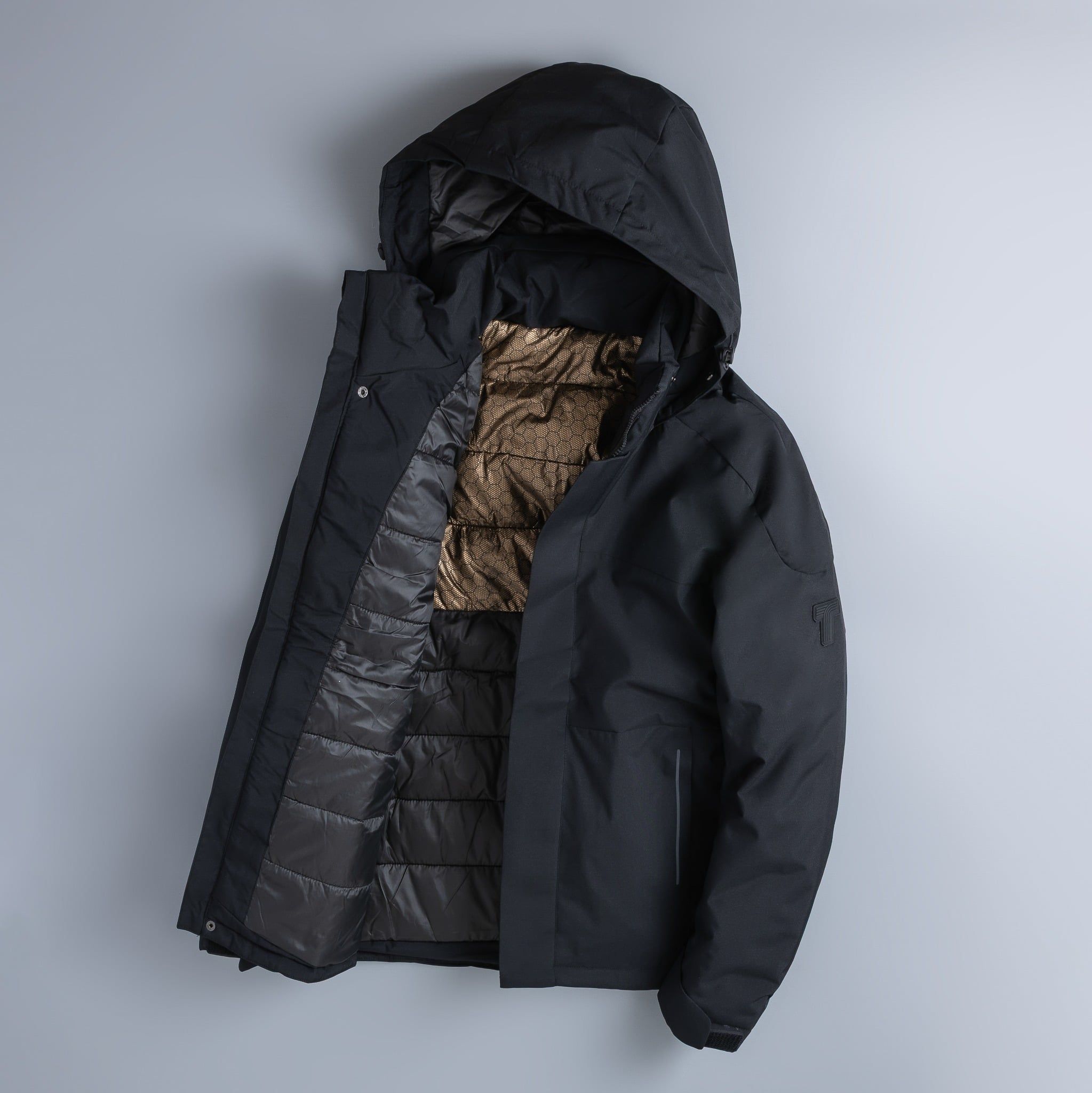  Áo khoác 3 lớp lót bông mũ liền GWCP301 