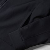  Áo khoác nỉ bộ trơn cổ bẻ thêu logo ở tay áo GWCS821 - GWBS821 