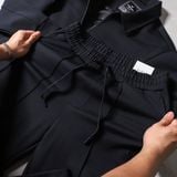  Quần nỉ bộ trơn basic slimfit túi chìm thêu logo GWCS821 - GWBS821 