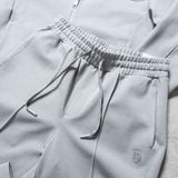  Quần nỉ bộ trơn basic slimfit túi chìm thêu logo GWCS821 - GWBS821 