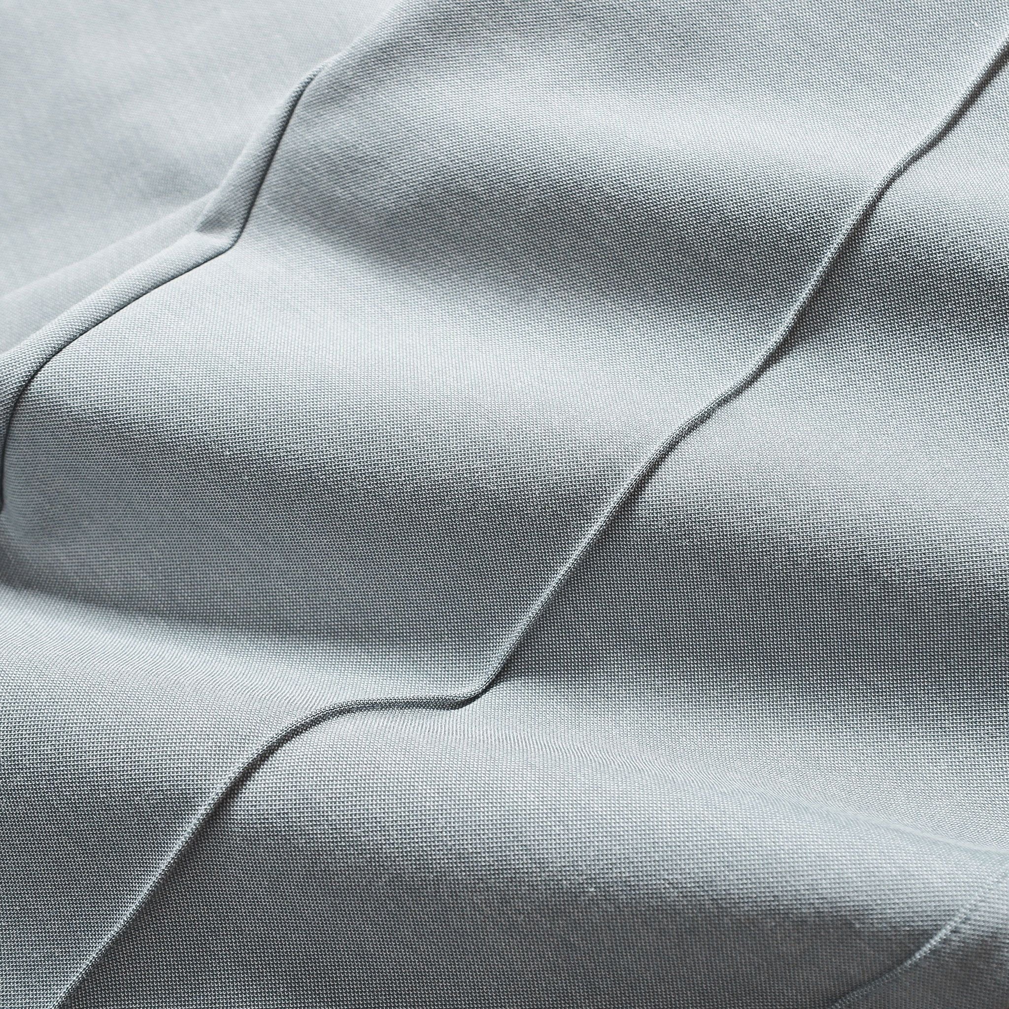  Áo khoác nỉ bộ trơn cổ bẻ thêu logo ở tay áo GWCS821 - GWBS821 