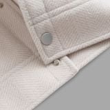  Áo khoác 2 lớp dạ cổ bẻ thêu logo tay GWCT891 