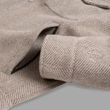  Áo khoác 2 lớp dạ cổ bẻ thêu logo tay GWCT891 