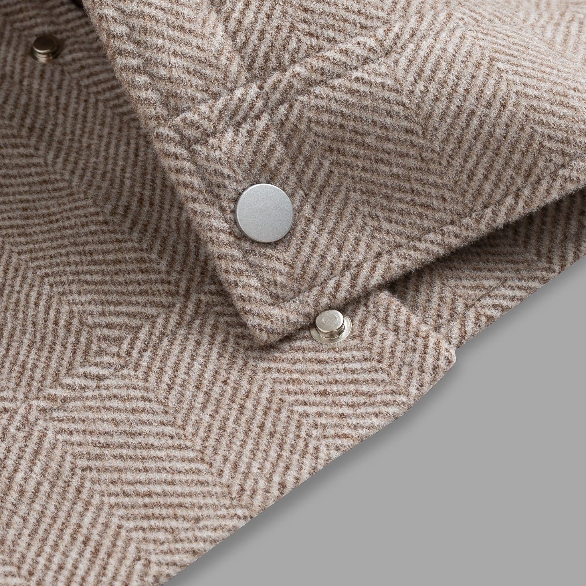  Áo khoác 2 lớp dạ cổ bẻ thêu logo tay GWCT891 