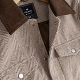  Áo khoác 2 lớp dạ cổ bẻ thêu logo tay GWCT891 