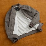  Áo khoác bomber lót lông thêu logo ngực GWCU052 