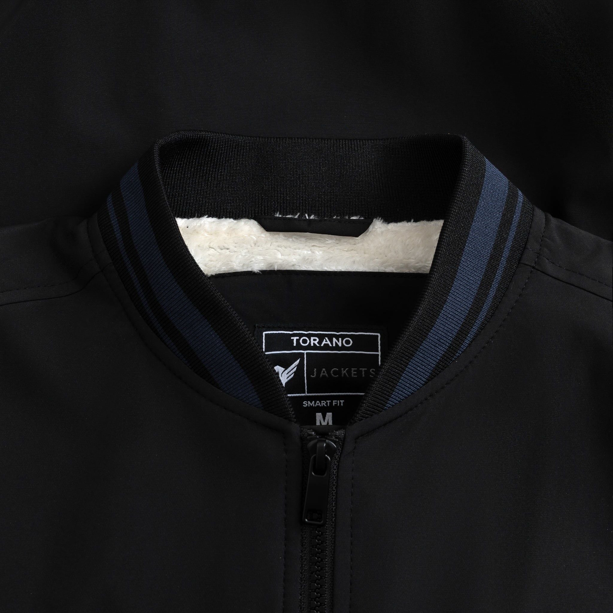  Áo khoác bomber lót lông thêu logo ngực GWCU052 