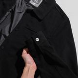  Áo khoác nhung tăm cổ bẻ GWCV502 