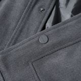  Áo khoác nhung tăm cổ bẻ GWCV502 