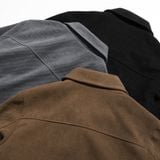  Áo khoác nhung tăm cổ bẻ GWCV502 