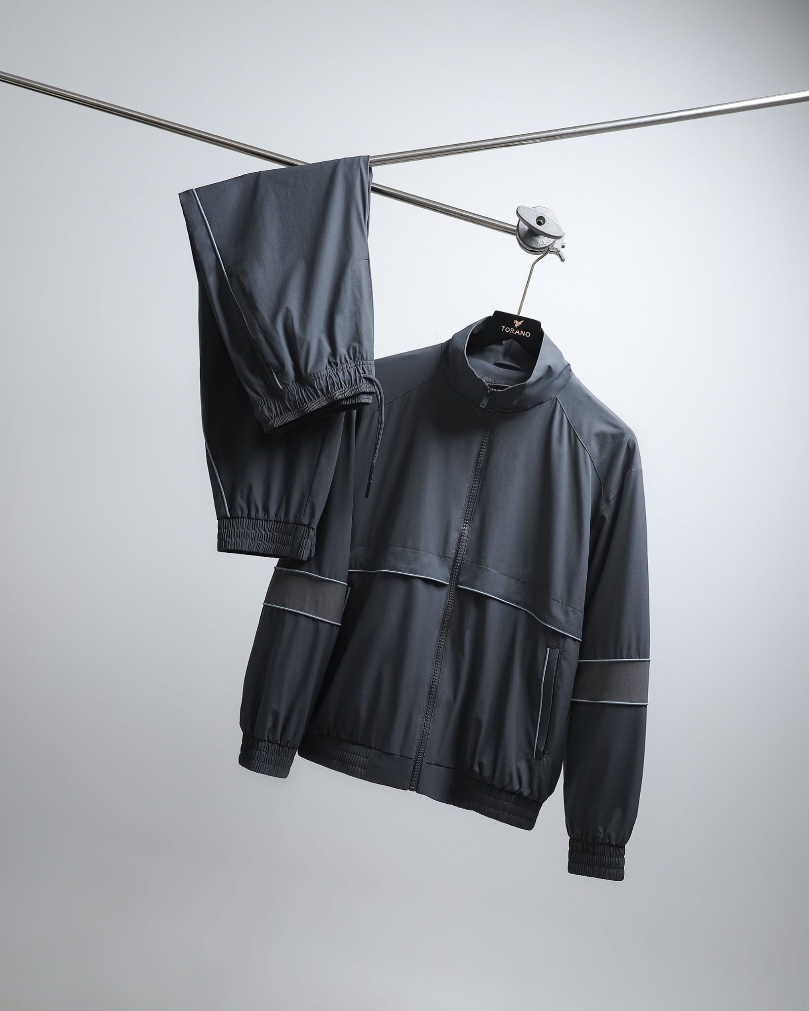  Áo khoác bộ gió 2 lớp can phối cổ cao GWCW203 - GWBW203 