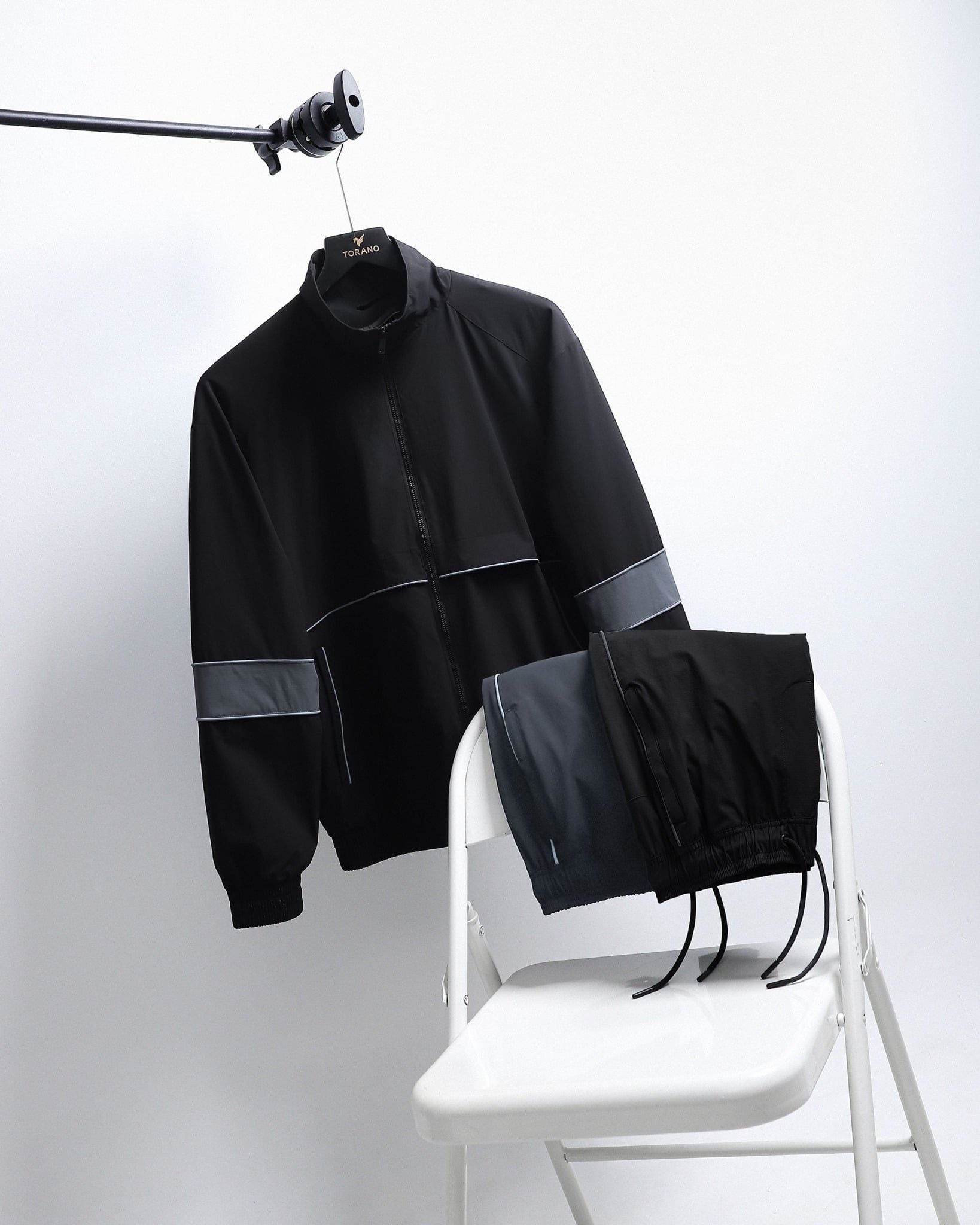  Quần gió bộ can phối cạp chun GWCW203 - GWBW203 