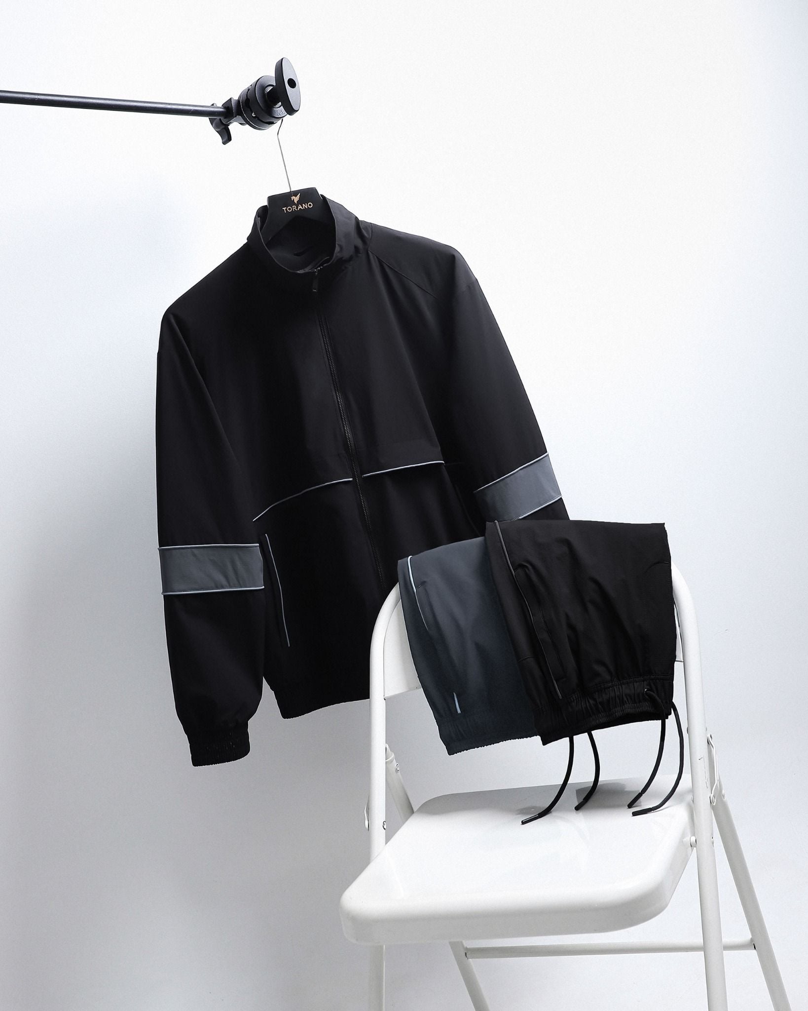  Áo khoác bộ gió 2 lớp can phối cổ cao GWCW203 - GWBW203 