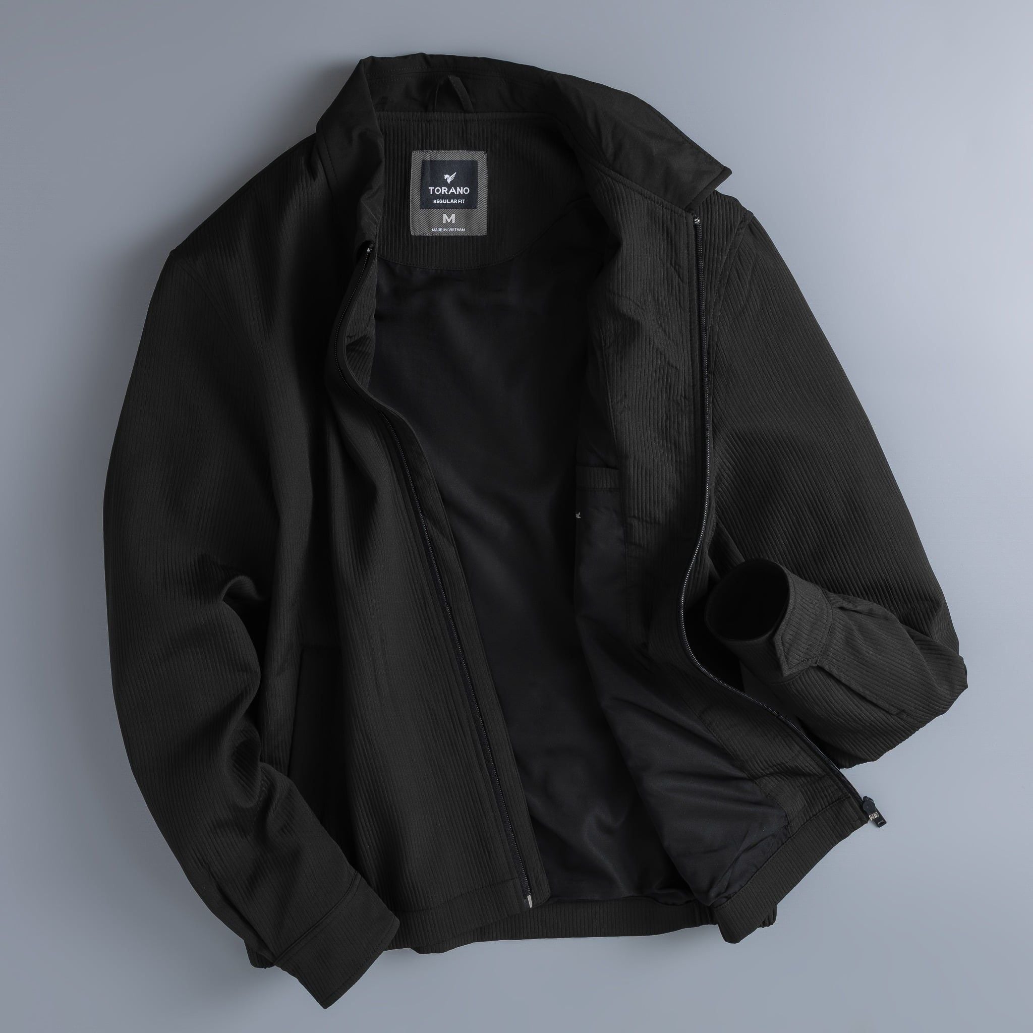  Áo khoác gió 2 lớp cổ bẻ thêu logo GWCW505 