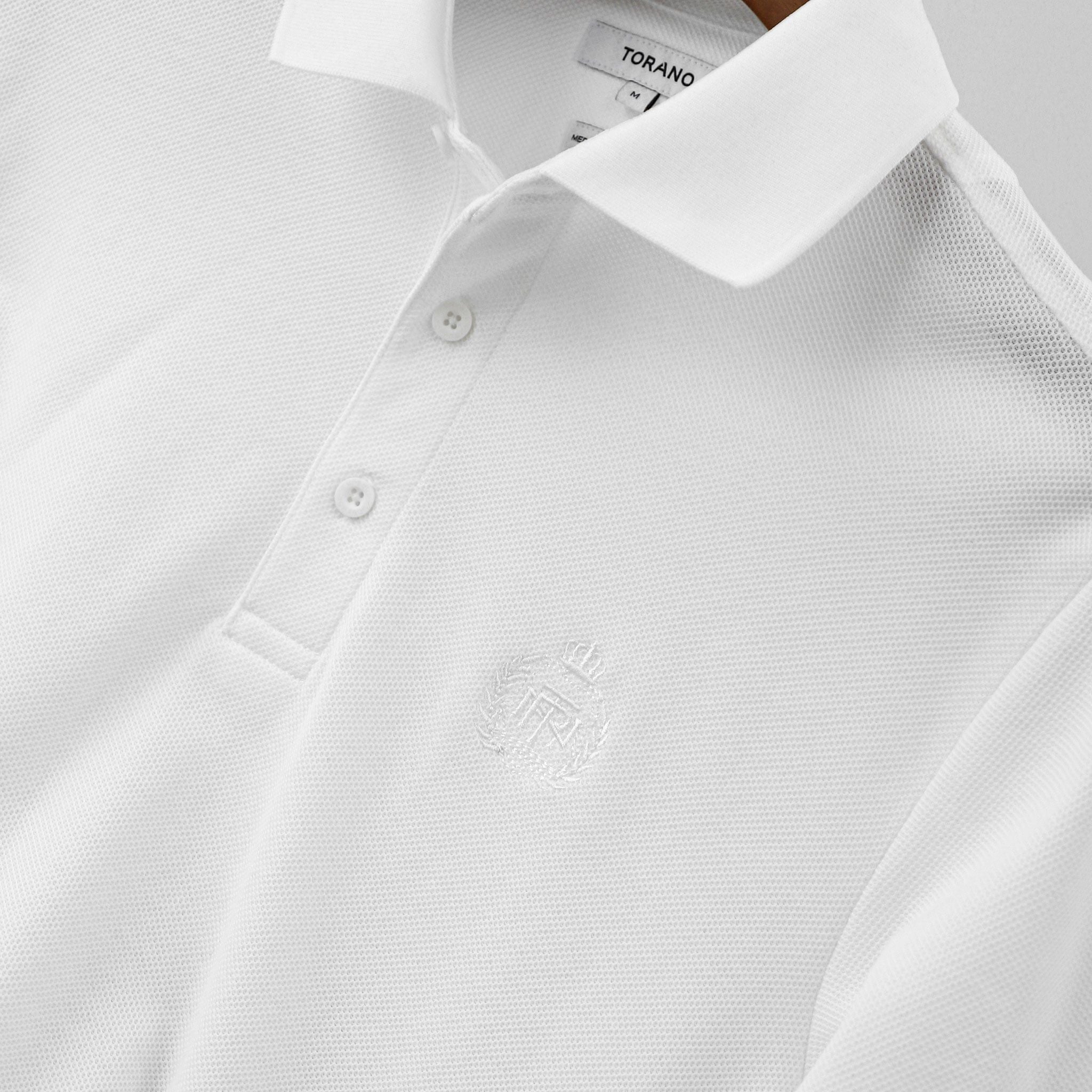  Áo Polo dài tay basic thêu logo ngực GWTP502 