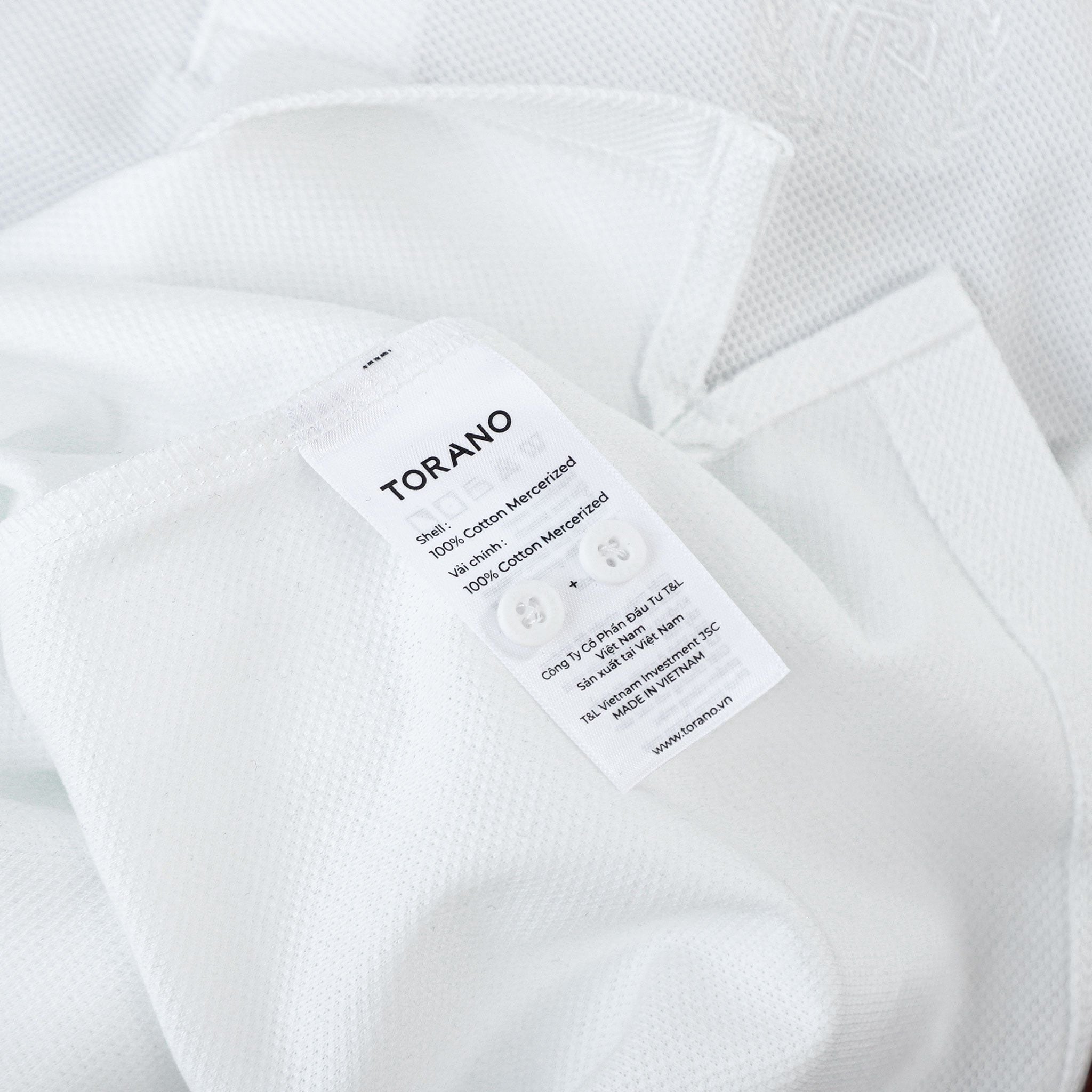  Áo Polo dài tay basic thêu logo ngực GWTP502 