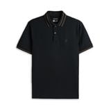  Áo polo trơn bo kẻ HSTP903 