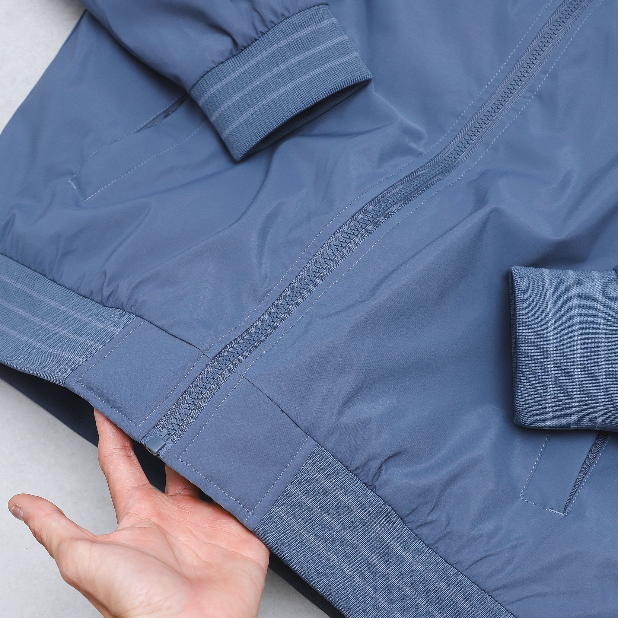  Áo khoác bomber lót lông thêu logo ngực GWCU051 