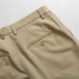  Quần kaki dài túi chéo basic slimfit thêu logo GABK502 