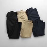  Quần kaki dài túi chéo basic slimfit thêu logo GABK502 