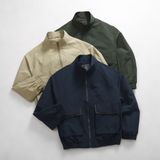  Áo khoác gió 2 lớp can phối relaxedfit cổ cao GWCW802 