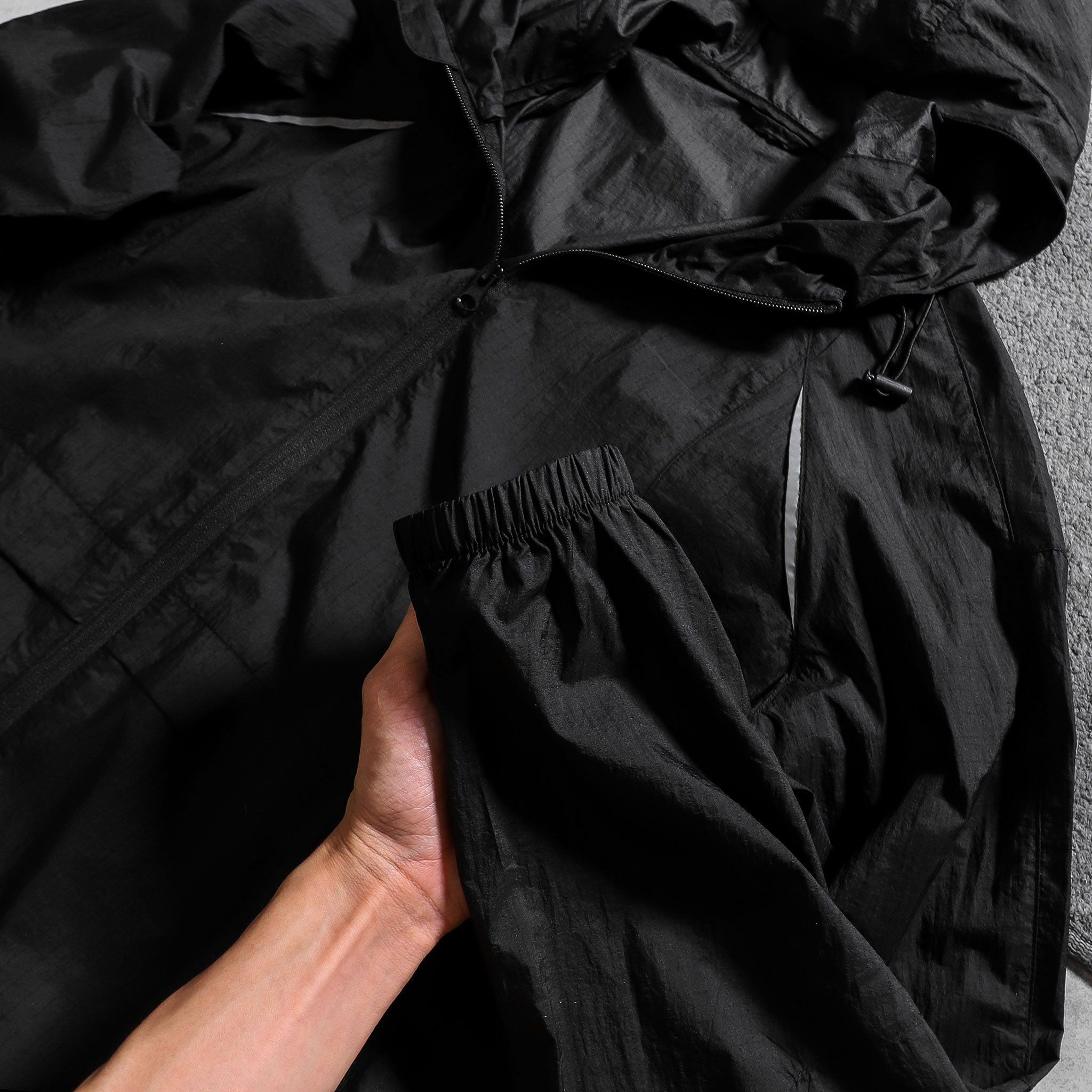  Áo khoác gió 1 lớp mũ liền GWCW907 