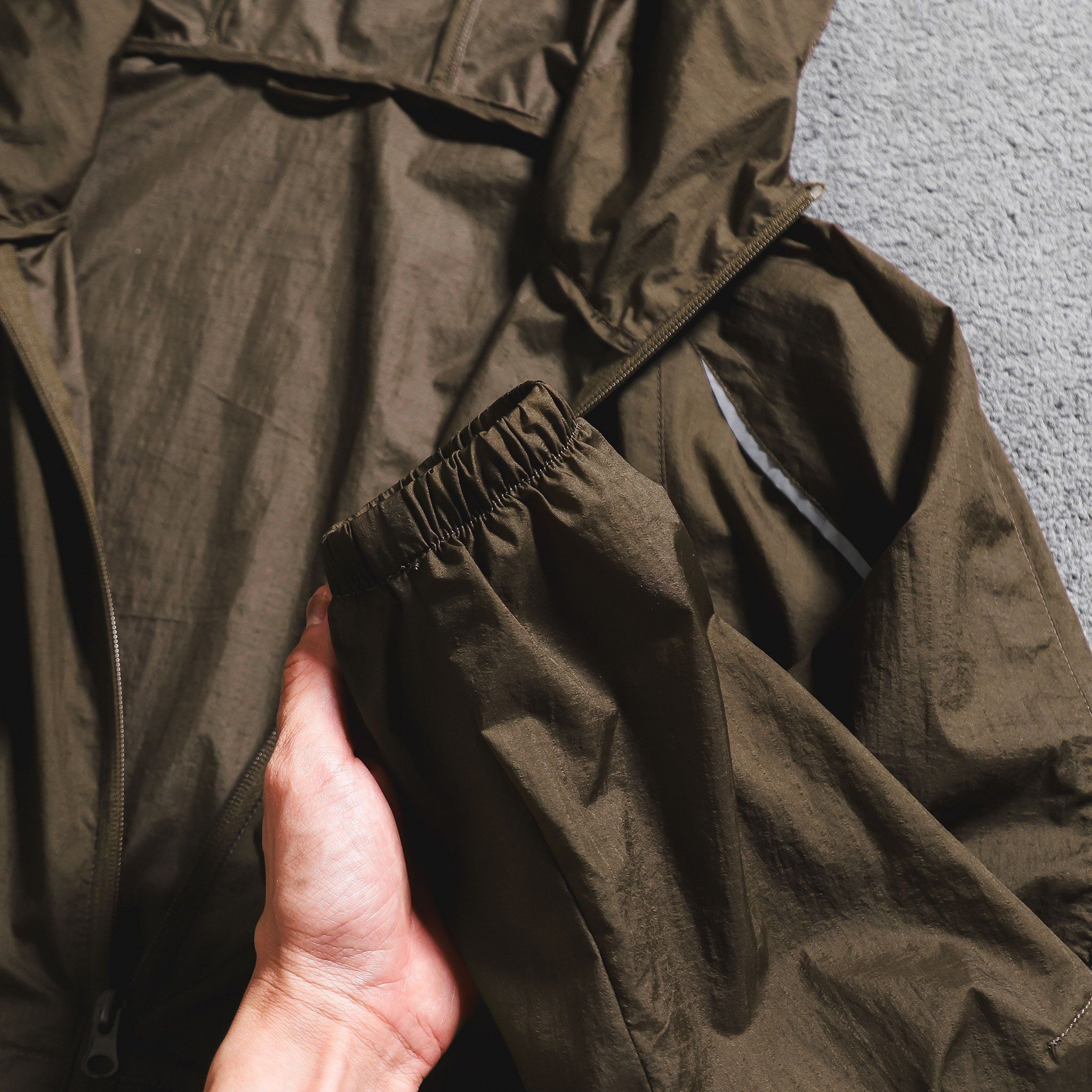  Áo khoác gió 1 lớp mũ liền GWCW907 