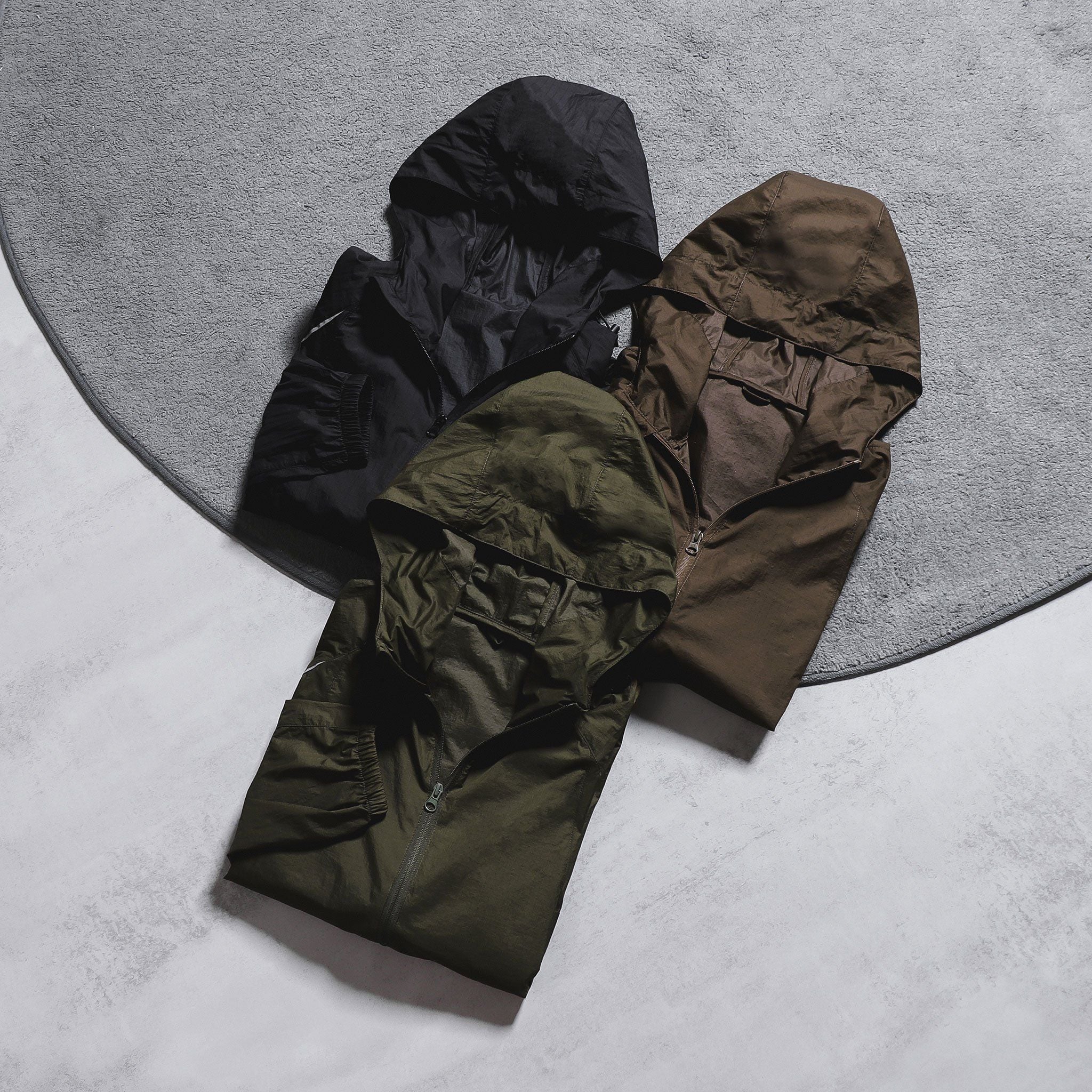  Áo khoác gió 1 lớp mũ liền GWCW907 