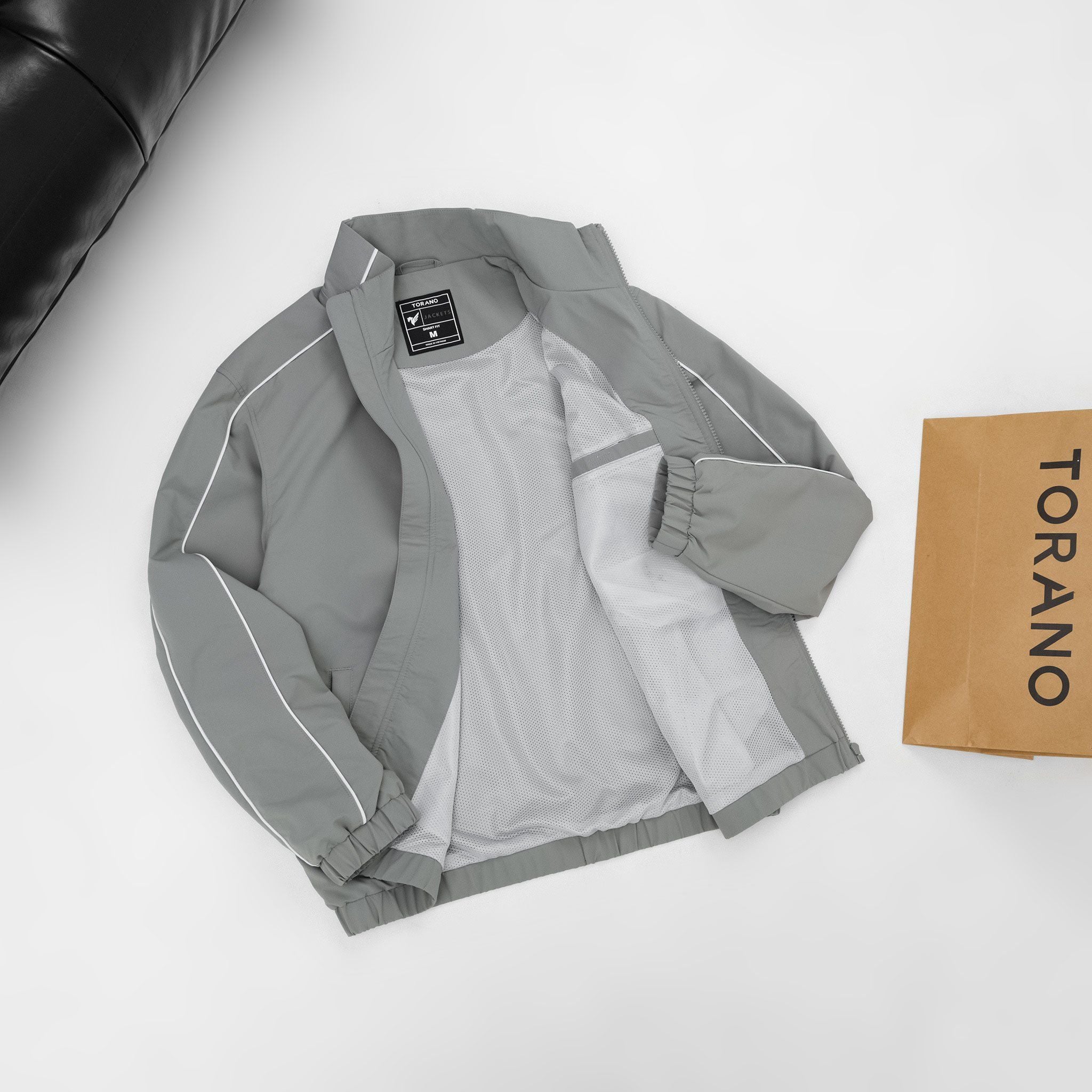  Áo khoác bộ gió 2 lớp can phối cổ cao GWCW901 - GWBW901 