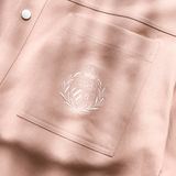  Sơ mi dài tay khaki relaxedfit thêu logo túi ốp 2.GATB303 