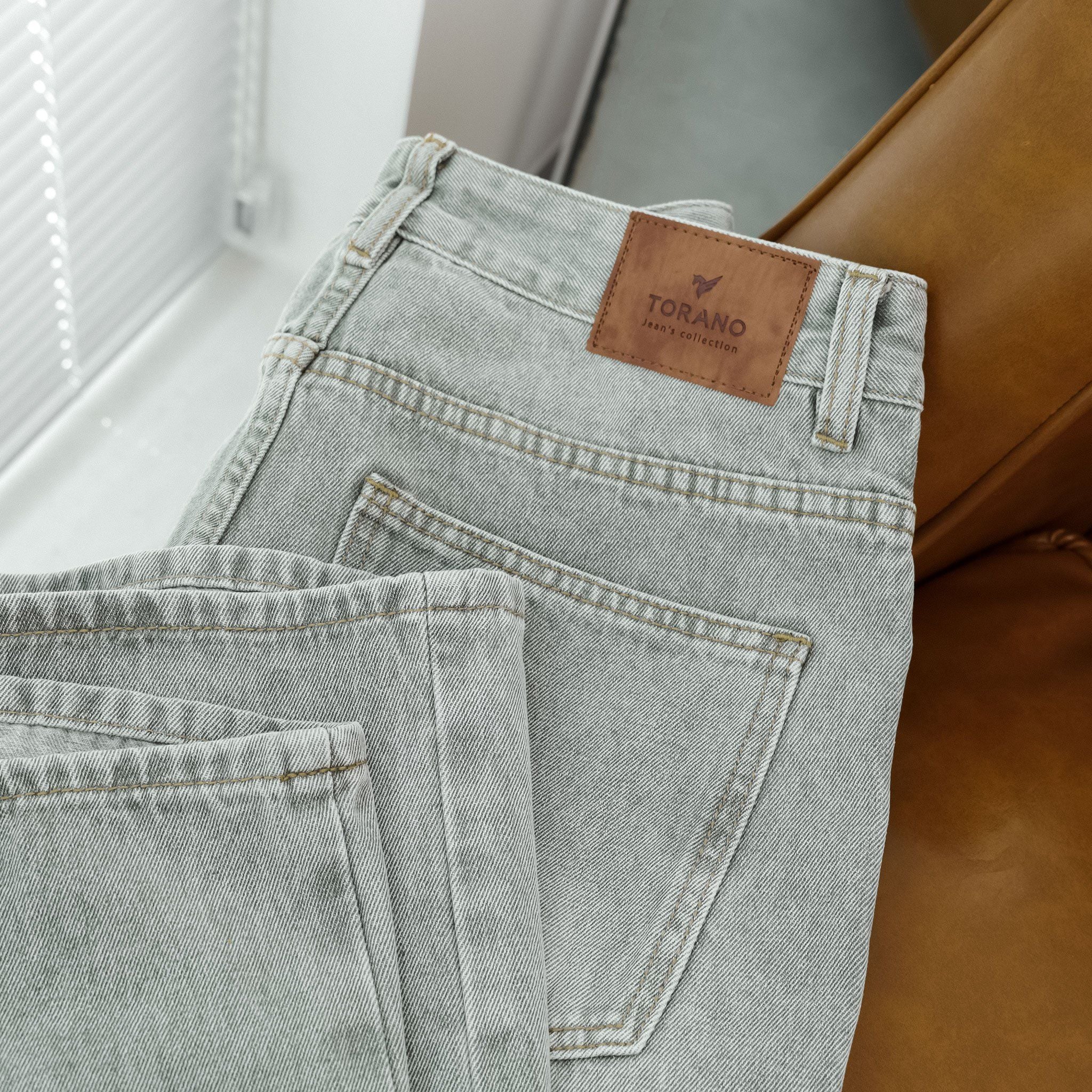  Quần Jeans basic relaxedfit GABJ302 