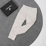  Quần kaki dài túi chéo basic regularfit cúc rập logo GABK503 