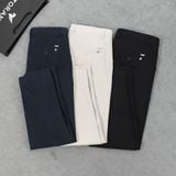  Quần kaki dài túi chéo basic regularfit cúc rập logo GABK503 
