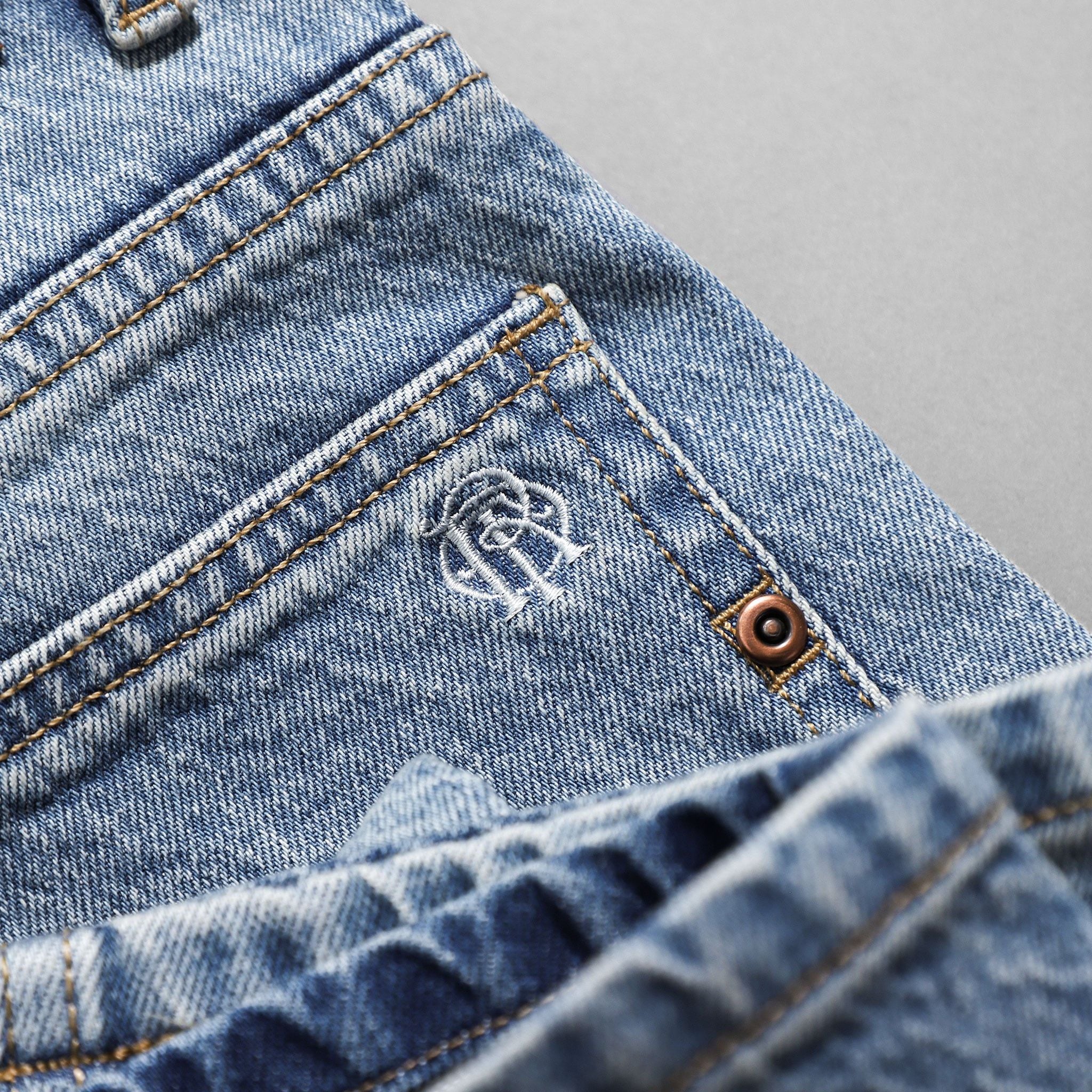  Quần Jeans basic regularfit GABJ896 