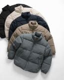  Áo khoác phao 3 lớp lót bông cổ cao regularfit trơn GWCF004 