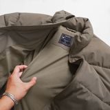  Áo khoác phao 3 lớp lót bông cổ cao regularfit trơn GWCF004 