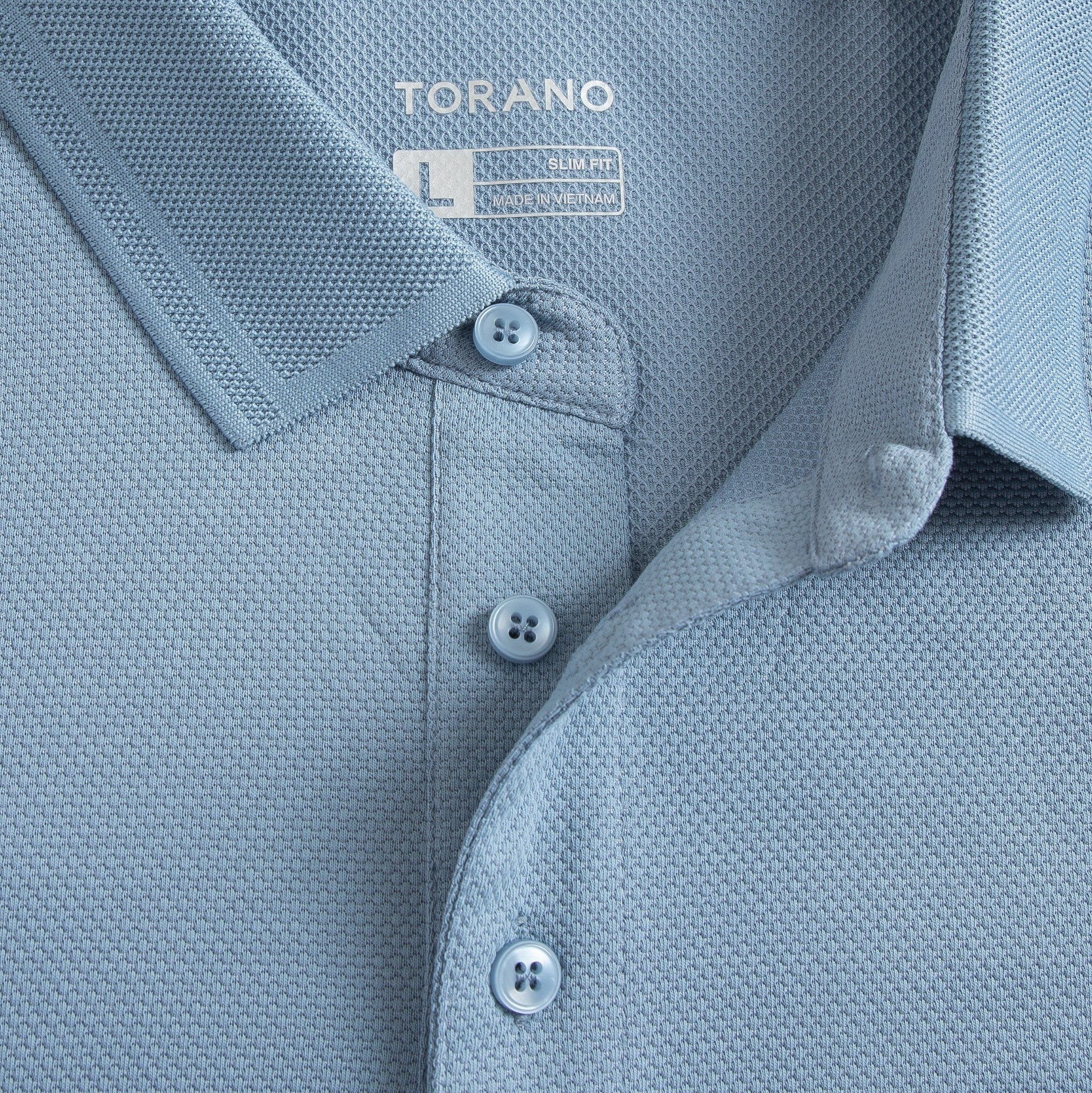  Áo polo trơn in logo ngực TRN GSTP843 