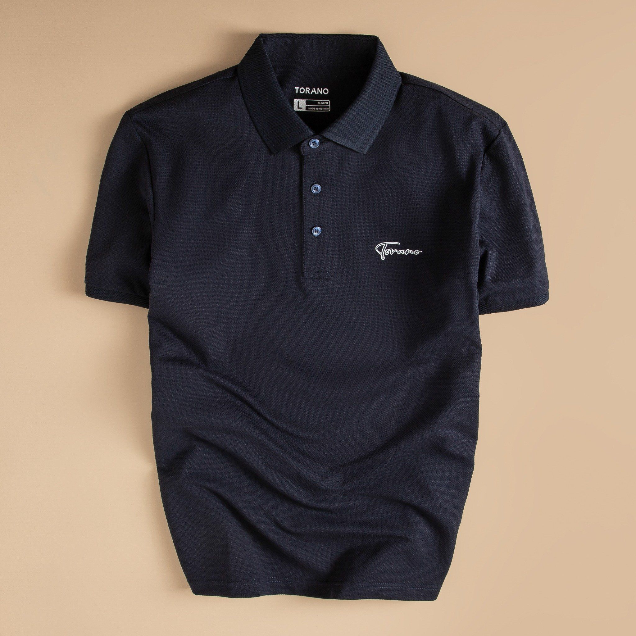  Áo polo trơn in logo ngực TRN GSTP843 