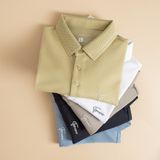  Áo polo trơn in logo ngực TRN GSTP843 