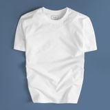  Áo T shirt trơn in logo ngực GSTS006 