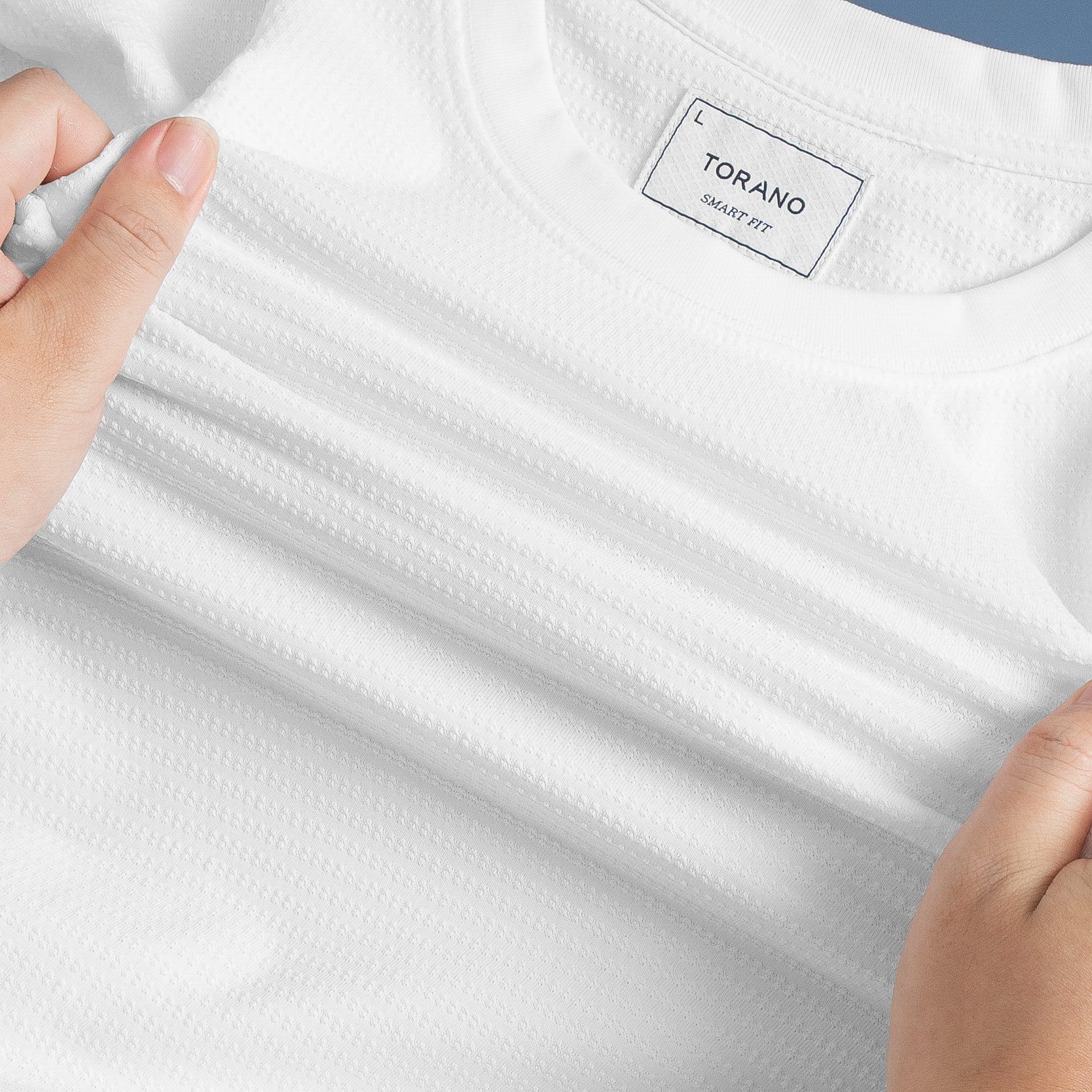  Áo T shirt trơn in logo ngực GSTS006 
