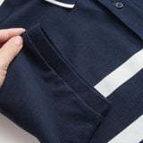  Áo polo kẻ bo tay GSTP068 