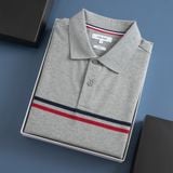  Áo polo kẻ bo tay phối màu GSTP067 