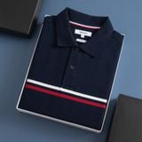  Áo polo kẻ bo tay phối màu GSTP067 
