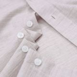  Sơ mi dài tay trơn premium thêu logo ở thép tay GATB511 