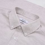  Sơ mi dài tay trơn premium thêu logo ở thép tay GATB511 