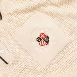  Áo Polo len basic thêu logo ngực GWTE811 